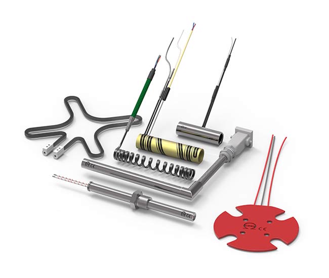 linea di Riscaldatori e resistenze elettriche di crei heaters